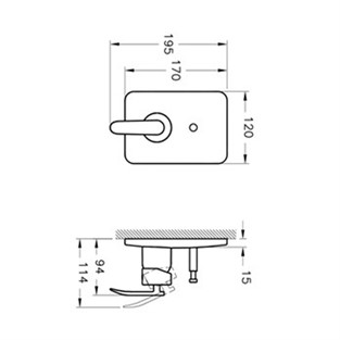 Artema T4 Ankastre Banyo Bataryası A42502