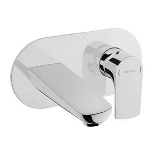 Artema Sento Ankastre Lavabo Bataryası Krom A42539