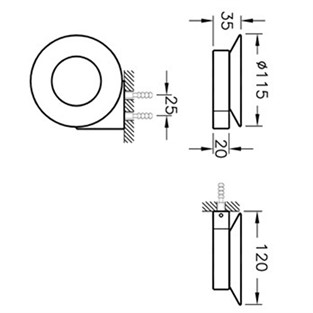 VitrA Diagon Sabunluk A44428