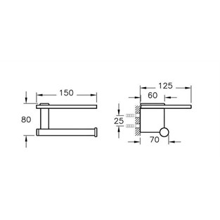 Diagon Etajer+Tuvalet Kağıtlığı A44442