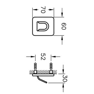 VitrA Somnia Askı Tekli A44493