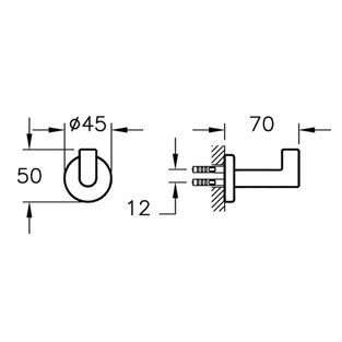 VitrA Minimax Askı Tekli A44787