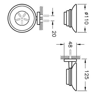 VitrA Q-Line Sabunluk A44992