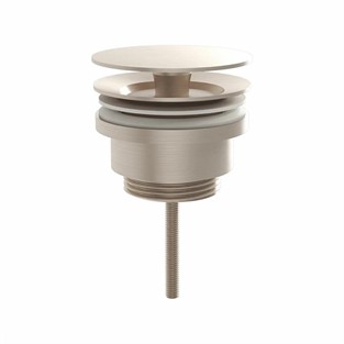 VitrA Origin Lavabo Yuvarlak Süzgeci Universal Basmalı Fırçalı Nikel A4514934