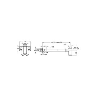 Origin Lavabo Sifon Seti Krom A45159