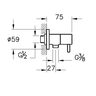 VitrA Origin Ara Musluk Mat Siyah A4521436