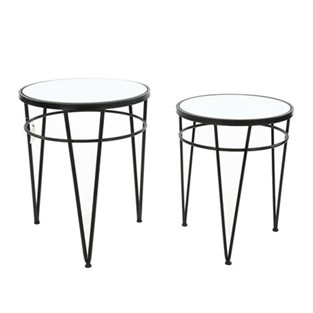 Vitale Pera 2'li Metal Yan Sehpa AK.AT0111