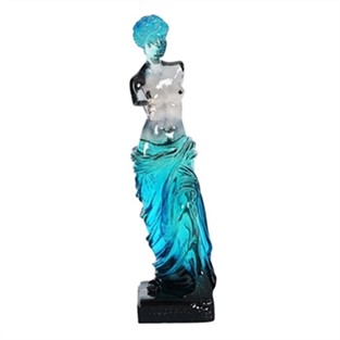Afrodit Dekoratif Biblo Mavi 22x6 cm AK.BRS1415