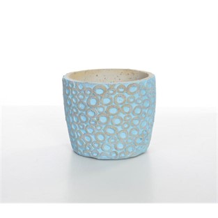 Vitale Halka Orkidelik Mavi Saksı AK.BSM0023