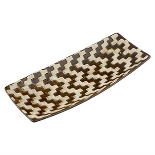 Vitale Slim Seramik Dekoratif Kase 36x15 cm AK.FU0012