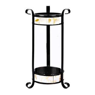 Vitale Lux Dekoratif Sedefli Mumluk 13x23 cm AK.GB0014