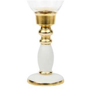 Vitale Lima Gold Ayaklı Oval Mumluk 21x74 cm AK.GU0056