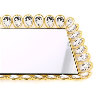 Vitale Nila Gold Dekoratif Tepsi AK.HQ0012
