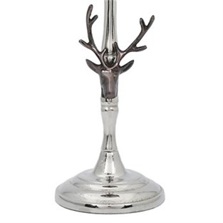 Vitale Metal Geyi Kafalı Mumluk 13x42 cm AK.IJ0014