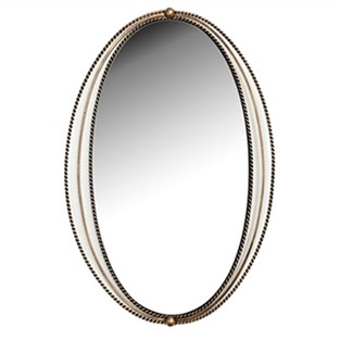 Vitale Dekor Florence Antik  Oval Ayna 49X77 cm AK.IY0017