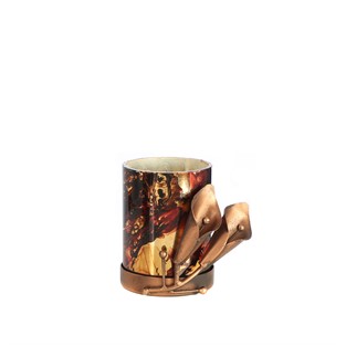 Vitale Zambak Bakır Mumluk 10 cm AK.JA0169