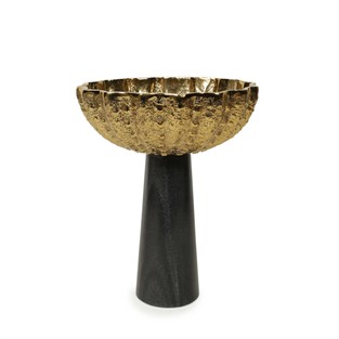 Vitale Granit Metal Boncuklu Kase 20*25 cm AK.JA0214