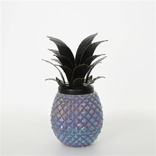 Vitale Cam Ananas Büyük Dekoratif Obje AK.JB0011