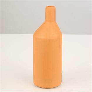 Vitale Turuncu Seramik Vazo 20Cm AK.JF095753250-3