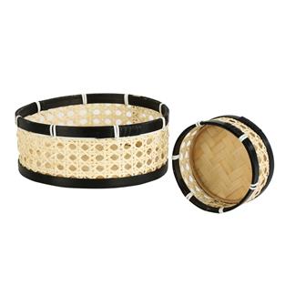 Vitale 2'li Rattan Tepsi Seti AK.JJ0005