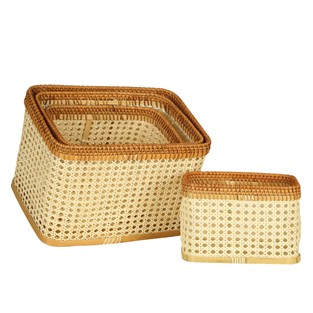 Vitale 4'lü Rattan Sepet Takımı AK.JJ0008