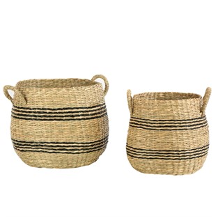 Vitale 2'li Hasır Sepet Takımı AK.JJ0015