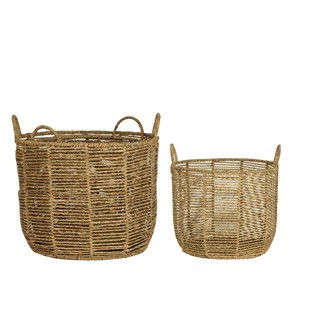 Vitale 3'lü Hasır Sepet Takımı AK.JJ0025