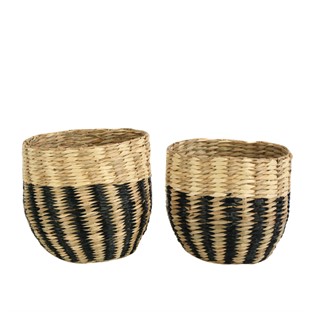 Vitale 2'li Hasır Sepet AK.JJ0034