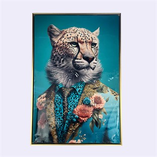 Vitale Leopar Tablo 63*3,5*93 cm
