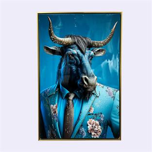 Vitale Boğa Tablo 63*3,5*93 cm