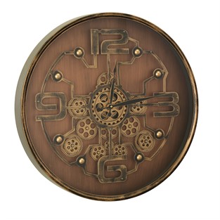 Vitale Wood Çarklı Duvar Saati 60 cm AK.JI0006