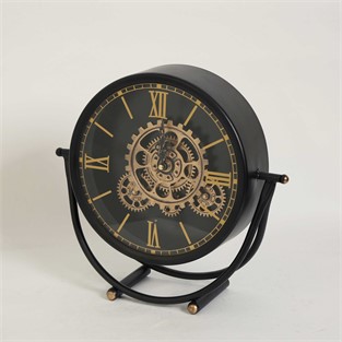 Vitale Metal Tren Duvar Saati 30.5*32*11 cm