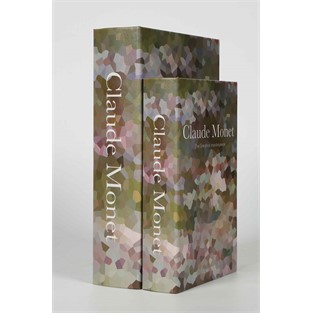 Vitale Claude Monet Kitap Kutu 30*21*7 cm AK.JI0061