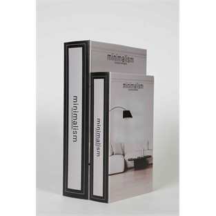 Vitale Beyaz Minimalism Kitap Kutu 30*21*7 cm AK.JI0074