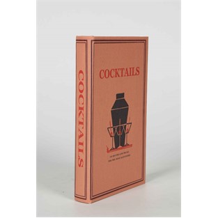 Vitale Cocktails Kitap Kutu 21*13*3 cm AK.JI0086