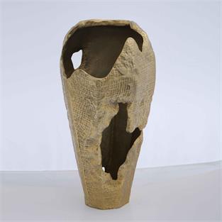 Vitale Metal Gold Uzun Vazo 17*34 cm