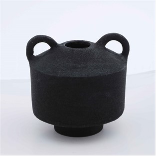 Vitale Metal Taş Vazo 17*16 cm