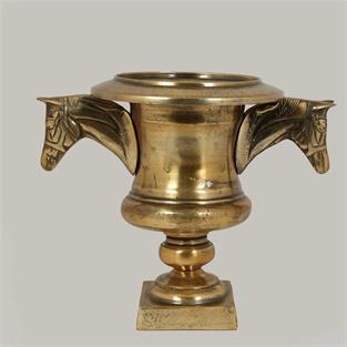 Vitale Metal Gold Atlı Vazo 24*37*31 cm