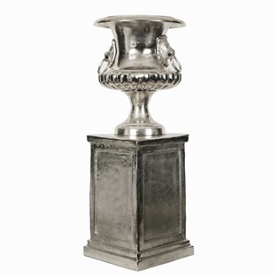 Vitale Metal Nikel Kaideli Saksı 45*45*113 cm