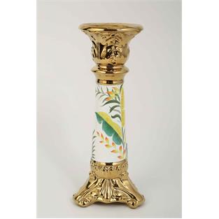 Vitale  Seramik Klasik Şamdan 14*12.2*32 cm AK.KD0077