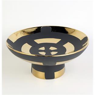 Vitale Seramik Gold Meyvelik 32*32*17 cm AK.KD0080