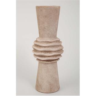 Vitale Lidya Terakota Burgulu Vazo 13*13*35.5 cm AK.KK0004