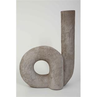 Vitale Lidya Terakota Dairesel Vazo 27*10.5*36 cm AK.KK0007