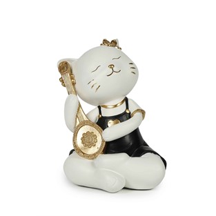 Vitale Ninas Çalgıcı Kedi 14.5*13*17.5 cm AK.KM0017
