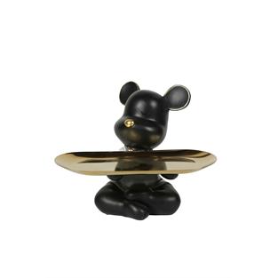 Vitale Ninas Siyah Garson Mouse 15*15.5*18 cm AK.KM0024