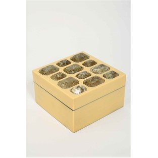 Vitale Joy Taşlı Kutu 13*13*8 cm AK.KV0129
