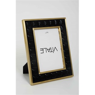 Vitale Joy Siyah Gold Çerçeve 18*23*2 cm AK.KV0136