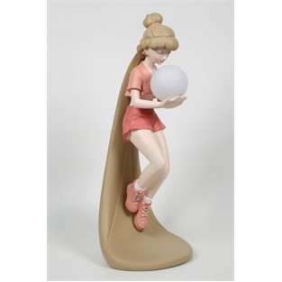 Vitale Rapunzel Gece Lambası Pembe 34x80 cm AK.KZ0065
