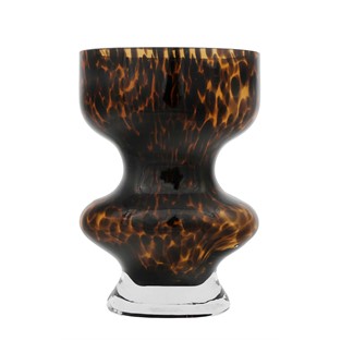 Vitale Bologna Leopar İnce Belli Vazo 16*8*22.5 cm AK.KI0002