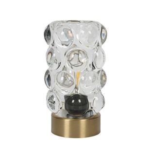 Vitale Bologna Şeffaf Led Fener 9*9*15 cm AK.KI0031